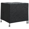 vidaXL M&ouml;belbezug Uni Schwarz 74 x 74 x 60 cm 600D Oxford Stoff