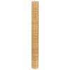 vidaXL Balkon-Sichtschutz Hellbraun 500x80 cm Poly Rattan