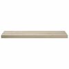 vidaXL Schwebende Wandregale 4 Stk. Eichefarben 90x23,5x3,8 cm MDF