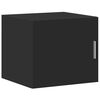 vidaXL Hochschrank Schmal Schwarz 45x42,5x225 cm Holzwerkstoff