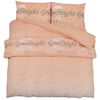 vidaXL Bettw&auml;sche-Set Rosa 240x220 cm Baumwolle