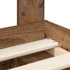 vidaXL Bettrahmen Altholz 120 x 190 cm Massives Kiefernholz