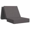vidaXL Klappsofa Bett 90 x 63 x 45 cm Hellgrau
