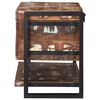 vidaXL Aufbewahrungsbox Mehrfarbig 80 x 35 x 45 cm Massivholz Altholz