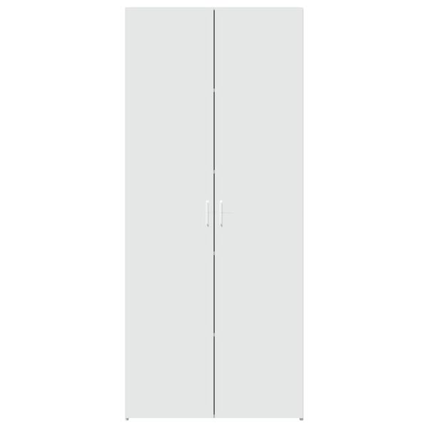 vidaXL Highboard Weiß 80x42,5x185 cm Holzwerkstoff