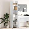 vidaXL B&uuml;cherregal Wei&szlig; 40x35x180 cm Holzwerkstoff