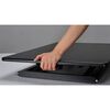 ErgoLine Sitz-Steh-Erh&ouml;hung Verstellbar Aluminium Schwarz
