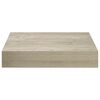 vidaXL Schwebende Wandregale 2 Stk. Eichefarben 23x23,5x3,8cm MDF