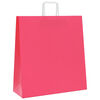 vidaXL Papiertragetaschen 50 Stk. mit Henkeln Rosa 45x17x48 cm