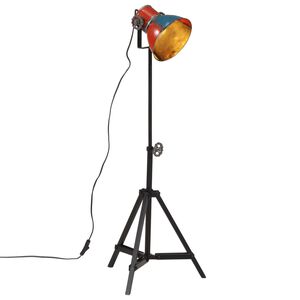 vidaXL Stehleuchte 25 W Mehrfarbig 35x35x65/95 cm E27