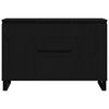 vidaXL Sideboard Schwarze Eiche 101,5 x 35 x 70 cm Holzwerkstoff