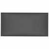 vidaXL Wandkopfteilen 12 stk. 30 x 15 cm Grau Stoff