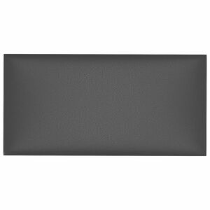 vidaXL Wandkopfteilen 12 stk. 30 x 15 cm Grau Stoff