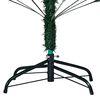 vidaXL K&uuml;nstlicher Weihnachtsbaum mit Beleuchtung & Kugeln Gr&uuml;n 240 cm
