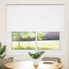 vidaXL Verdunkelungsrollo Wei&szlig; 145x150cm Stoffbreite 141,6cm Polyester