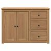 vidaXL Sideboard mit Schubladen PANAMA 112x40x80 cm Massivholz Kiefer