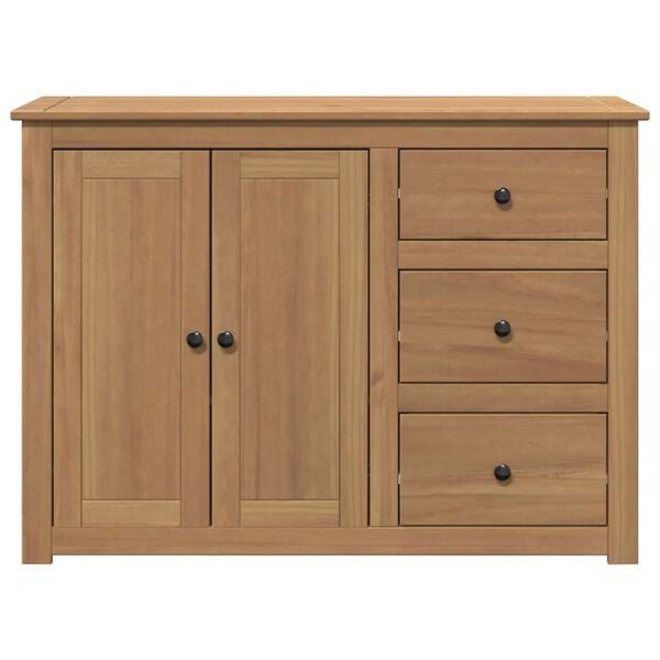 vidaXL Sideboard mit Schubladen PANAMA 112x40x80 cm Massivholz Kiefer