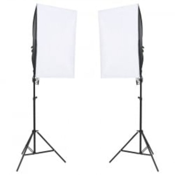 vidaXL Fotostudio-Set mit Beleuchtung und Reflektor
