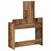 vidaXL Schminktisch mit Speicher Braun 100 x 41 x 140 cm Holzwerkstoff