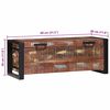 vidaXL Aufbewahrungs-Truhen 80 x 30 x 30 cm Massivholz Altholz