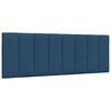 vidaXL Bettgestell ohne Matratze "Hanko" Blau 140x200 cm Stoff