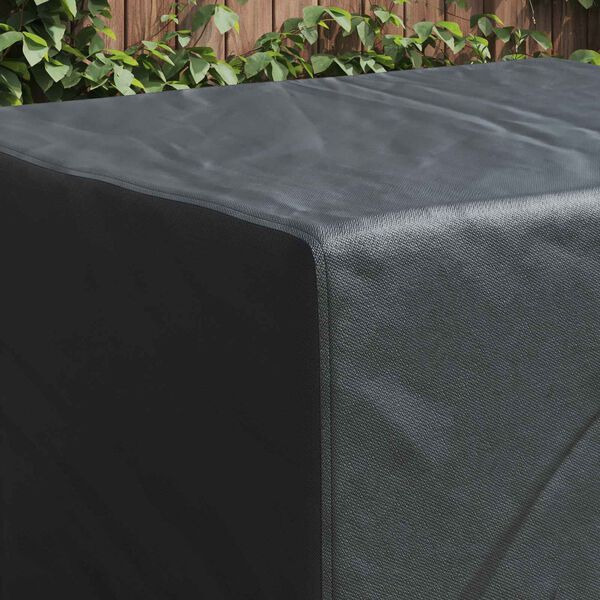 vidaXL M&ouml;belbezug Uni Schwarz 110 x 84 x 70 cm 600D Oxford Stoff