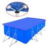 vidaXL Poolabdeckung PE Rechteckig 90 g/qm 540x270 cm