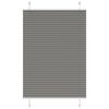 vidaXL Plissee Anthrazit 85x150 cm Stoffbreite 84,4 cm Polyester