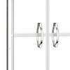 vidaXL Duscht&uuml;r Transparent ESG 96x190 cm