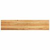 vidaXL Treppenstufen 16 Stk. Hellbraun 120x25x2 cm Massivholz Eiche