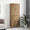 vidaXL Highboard Artisan-Eiche 69,5 x 34 x 180 cm Holzwerkstoff
