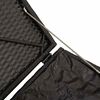 vidaXL Gartenhocker mit Kissen 2 Stk. Schwarz 40x40x43 cm Poly Rattan