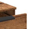 vidaXL Wandschrank Altholz-Optik 68x30x20 cm Holzwerkstoff