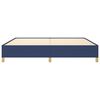 vidaXL Bettgestell ohne Matratze Blau 200x200 cm Stoff