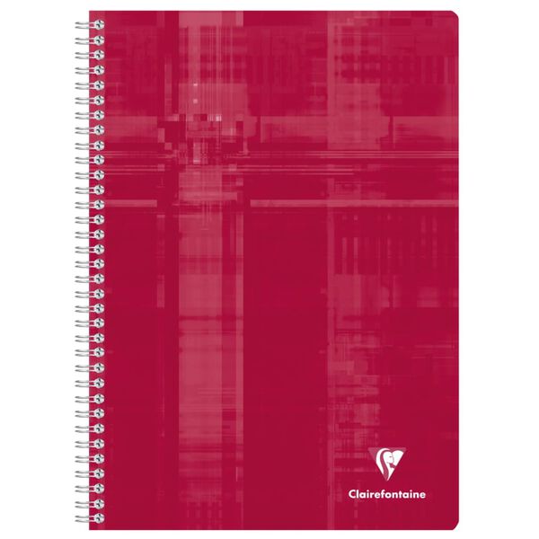Clairefontaine Spiralhefte 5 Stk. A4 90 Blatt Liniert mit Rand