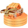 vidaXL Ratschen-Spanngurte 10 Stk. 1 Tonne 6m&times;38mm Orange