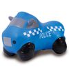 JAMARA H&uuml;pfspielzeug Polizeiwagen mit Pumpe Blau
