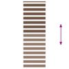 vidaXL Zebrarollo Braun 90x230 cm Stoffbreite 85,9 cm Polyester