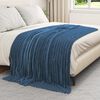 vidaXL Wohndecken 6 pcs Marineblau 200 x 150 cm Fleece