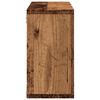 vidaXL Wandschrank 100x16x30 cm Altholz-Optik Holzwerkstoff