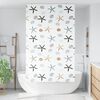 vidaXL Duschrollo 140x240 cm Stoffbreite 136 cm