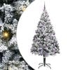 vidaXL K&uuml;nstlicher Weihnachtsbaum Wei&szlig; 210 cm