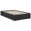 vidaXL Bettrahmen mit Schubladen Schwarz 120 x 200 cm Ingenieurs Holz