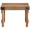 vidaXL Couchtisch Braun 60 x 55 x 40 cm Massives upgecyceltes Holz