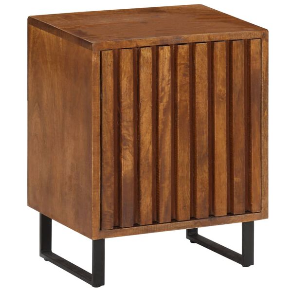 vidaXL Nachttisch 40x30x50 cm Massivholz Mango