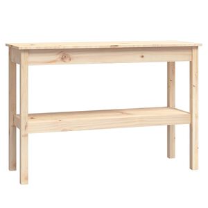 vidaXL Konsolentisch 110x40x75 cm Massivholz Kiefer