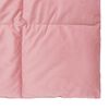 vidaXL Sommerdecke Gepolstert Rosa 200 x 240 cm Mikrofaser