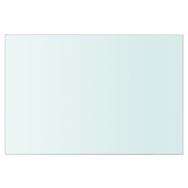 vidaXL Regalboden Glas Transparent 30x20 cm