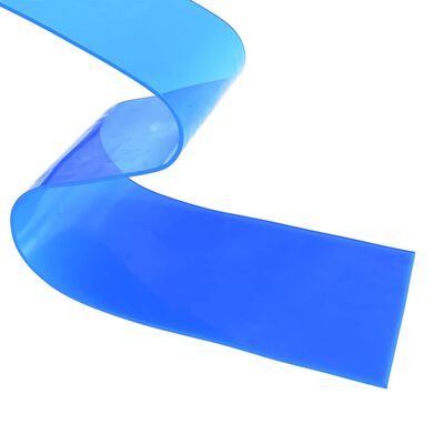 vidaXL Türvorhang Blau 200x1,6 mm 25 m PVC