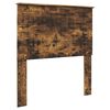 vidaXL Aufbewahrungsbett Ger&auml;ucherte Eiche 90 x 200 cm Holzwerkstoff